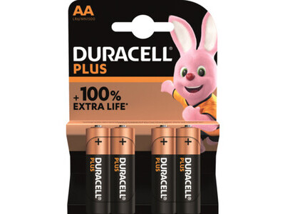 Batterie Duracell AA LR06 1,5V 4 ST. Extra Life