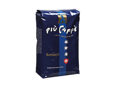 Kaffeebohnen più caffè Schümli 1000g