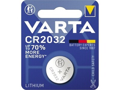 Knopfzelle Varta CR2032 3V Lithium