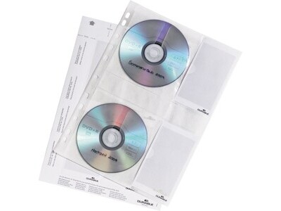 CD/DVD Hülle Durable 5222 FÜR 4 CD