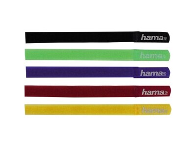 Klettbinder Hama 215mm farbig ROT/BLAU/GELB/GRÜN/SCHWARZ