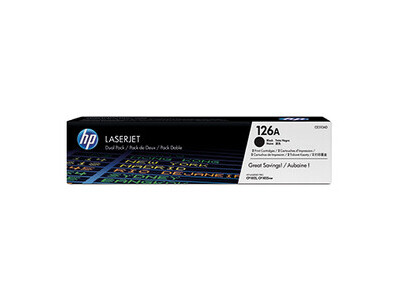 Toner 2er HP 126AD CE310AD black