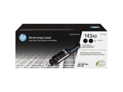 Toner 2er HP 143A W1143AD black