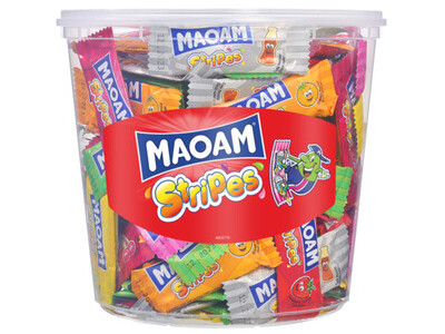 Maoam Haribo Stripes 7 Sorten 150er