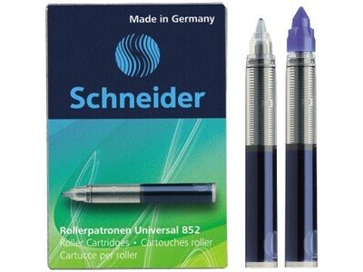 Tintenrollerpatrone Schneider 852 blau