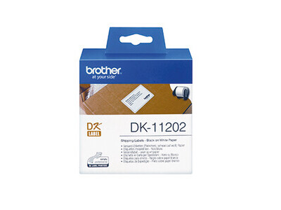 Etikett Brother DK11202 62x100mm weiß