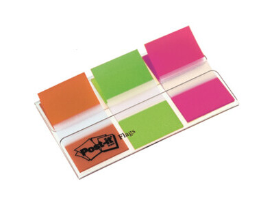 Haftstreifen Index Post-It 680-OLP-EU 25,4X43,2MM, 3X20 , JE 1X