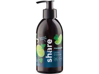 Flüssigseife share Limette&Koriand 250ml H-01-09-02 Limette&Koriander