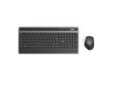 Maus + Tastatur Set Hama KMW-600 schwarz /anthrazit