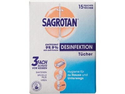 Desinfektionstuch Sagrotan 15St./Pak