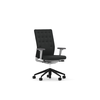Vitra ID Chair ID Trim mit 2D AL nero RF  soft grey UG basic dark