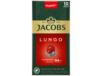 Kaffeekapsel Jacobs Lungo Classico Stärke 6