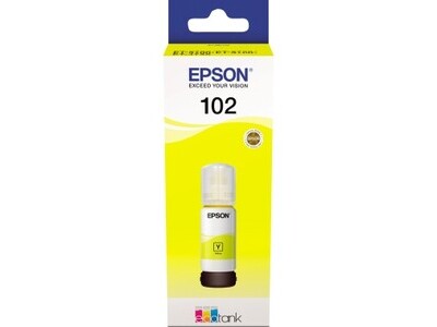 Tintenpa. EPSON 102 yellow C13T03R440