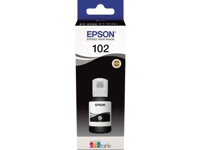 Tintenpa. EPSON 102 black C13T03R140