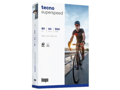 Kopierp. Inapa Tecno Superspeed A4 80gr weiß Packung a  500 Stück