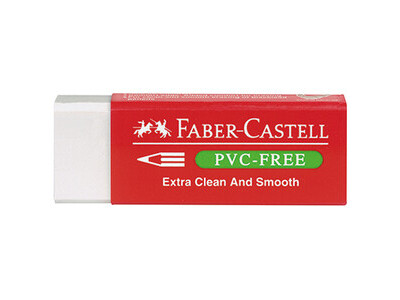 Radierer Castell 189520 PVC-free weiß