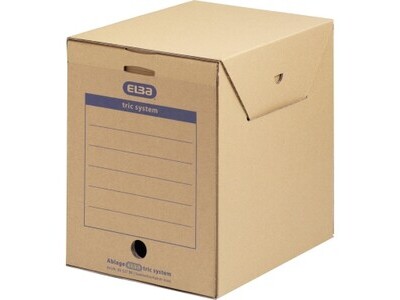 Archivcontainer Elba 100421092 A4 braun