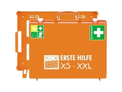 Erste-Hilfe-Koffer XS-XXL Schule Söhngen 400 X 300 X 150 MM, ORANGE