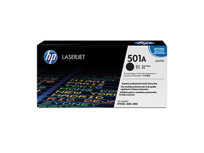 Toner HP 501A Q6470A black