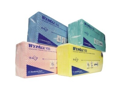 Wischtuch Wypall X50 7441 1lg blau 41,6x24,5cm