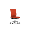 Vitra ID Chair ID Trim o AL Plano orange RF basic dark UG poliert