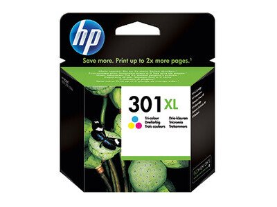 Tintenpa. 3er HP 301XL CH564EE color