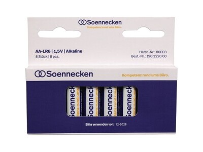 Batterie Soennecken LR6 Mignon/AA 7209526