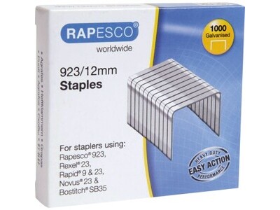 Heftklammern Rapesco RP923 12mm verz.