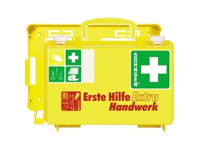 Erste Hilfe Koffer Söhngen 0320125 Hand. Handwerk DIN 13157 gelb