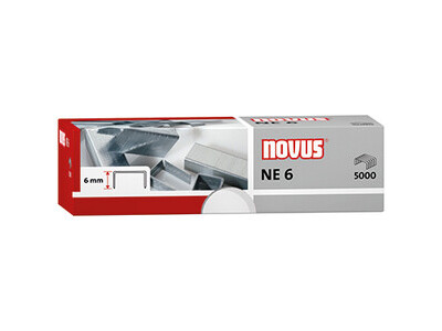 Heftklammer Novus NE6 verzinkt