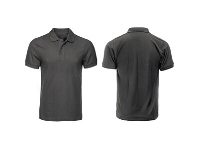 Polo-Shirt Pro grau