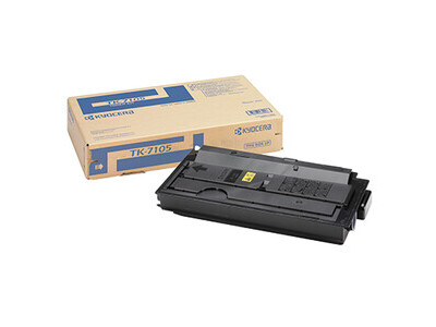 Toner KYOCERA TK7105 1T02P80NL0 black inkl. Alttonerbehälter