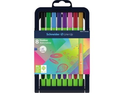 Fineliner Schneider Line up 0,4 8er Etui 0,4