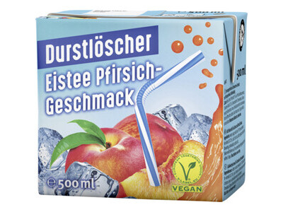 Eistee Durstlöscher Pfirsich 0,5l