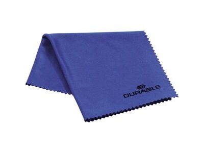 Reinigungstuch Durable 579406 Microfaser BLAU TECHCLEAN CLOTH 20X20CM