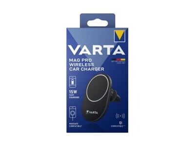 Fast Wireless Charger Varta 57902101111 KFZ, 5V/9V/12V, Kabel,57902101111