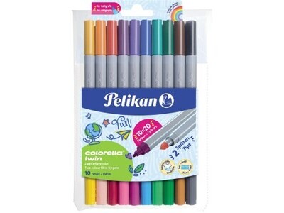 Fasermaler Pelikan 949511 Colorella Etui mit 10 Stiften