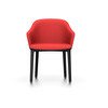 Vitra Softshell Chair UG schwarz Plano poppy red