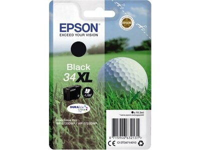 Tintenpa. EPSON 34XL black C13T34714010