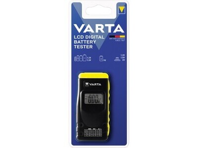 Batterietester Varta LCD-Bildschirm