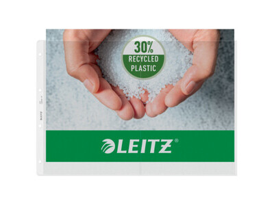 Prospekthülle Leitz 4723 A3quer 120my PP-Folie, oben offen, gefaltet