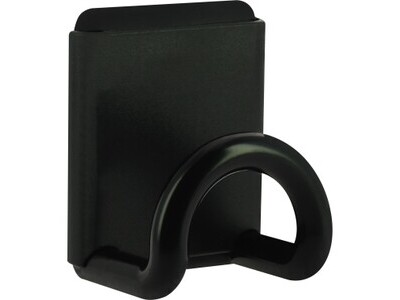Garderobenhaken Unilux Fil Magnetic 10x8cm, schwarz, magnetisch