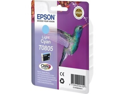 Tintenpa. EPSON T080 hell cyan C13T08054011