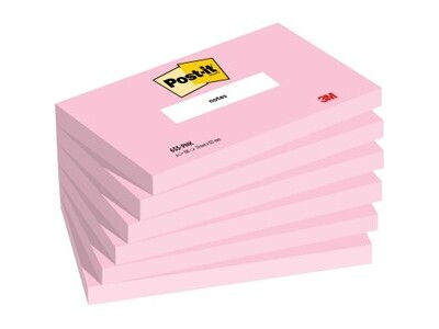 Haftnotizen Post-it 655PNK 127x76mm pink 100 Blatt