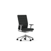 Vitra ID Chair ID Trim mit 2D AL nero RF  soft grey UG poliert