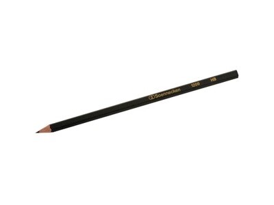 Bleistift Soennecken 1200 HB 12er Pack lackiert, grau