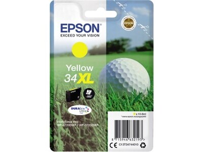 Tintenpa. EPSON 34XL yellow C13T34744010