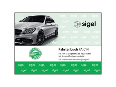Fahrtenbuch Sigel FA614 A6 quer