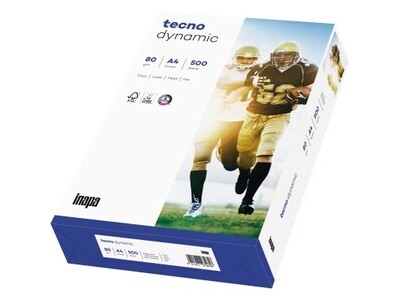 Kopierp. Inapa Tecno Dynamic A4 80g gel. 2fach, weiß