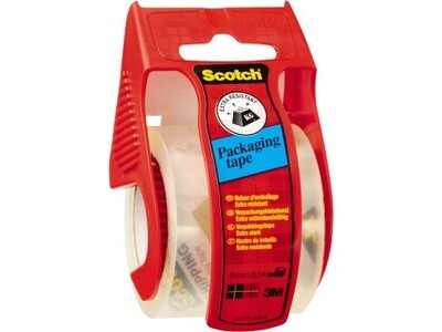Packband Scotch E5020D 50mmx20m transp. INKL. ABROLLER, DICKE DER FOLIE: 50